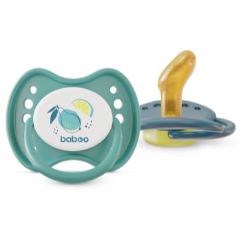 Baboo Soothers Orthodontic Latex with Case suzetă - imagine 2